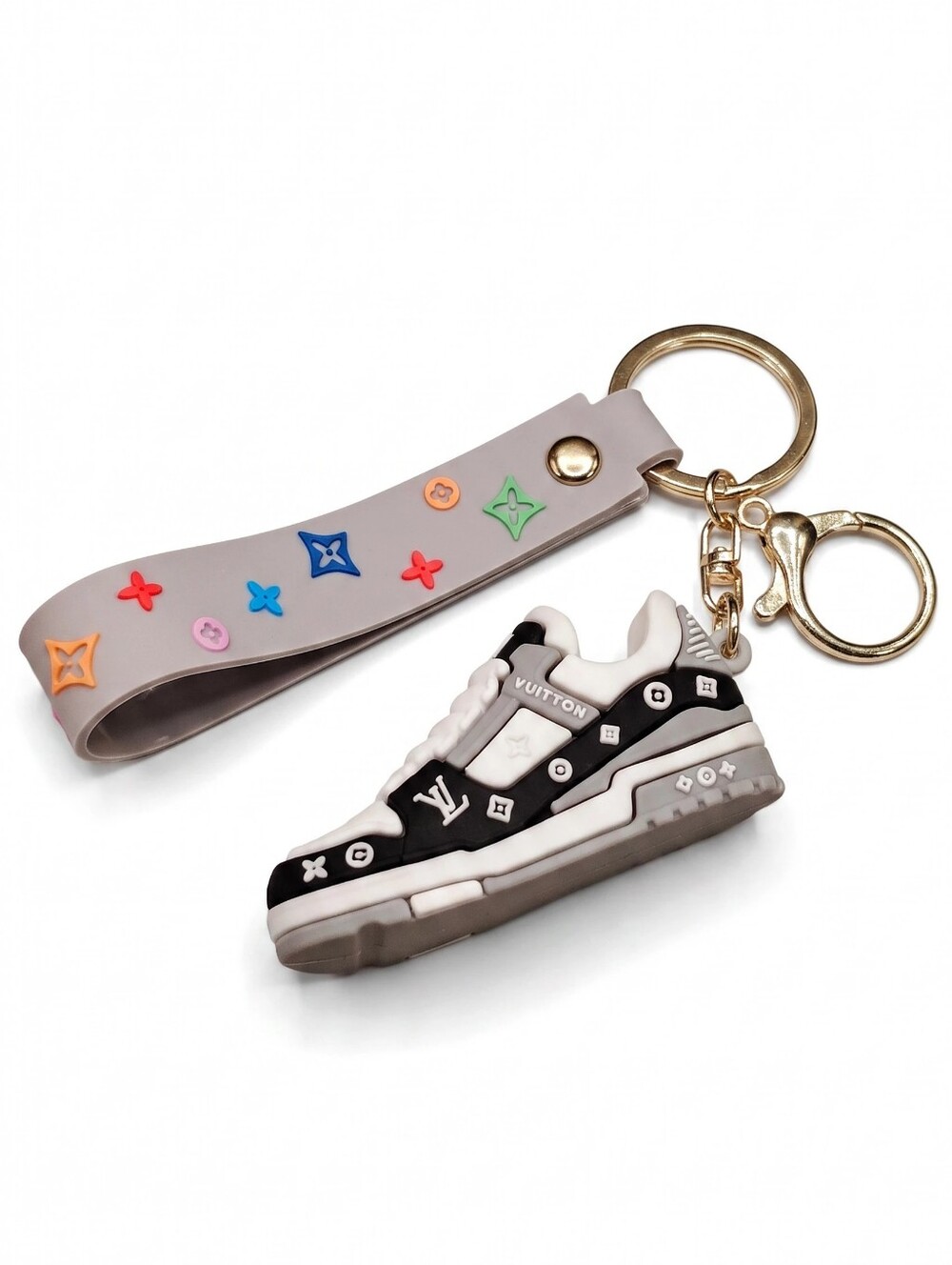 Sneaker LV Silicone Bag Charm - Multiple Colors - Picture 6 of 9